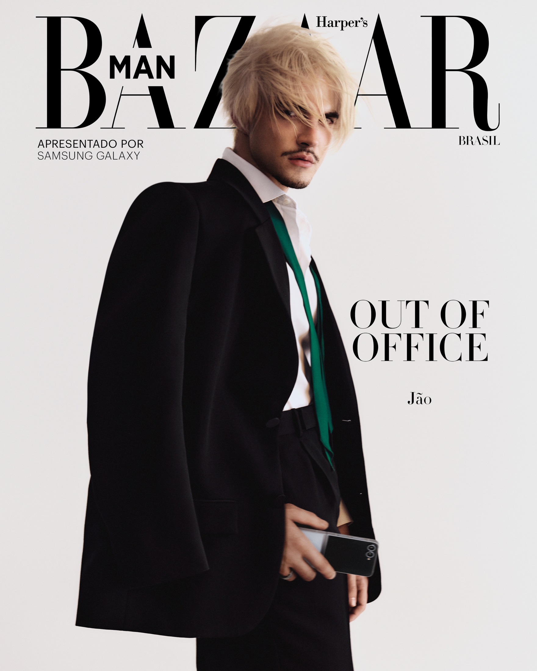 Capa da Harper’s Bazaar Man Brasil com Jão