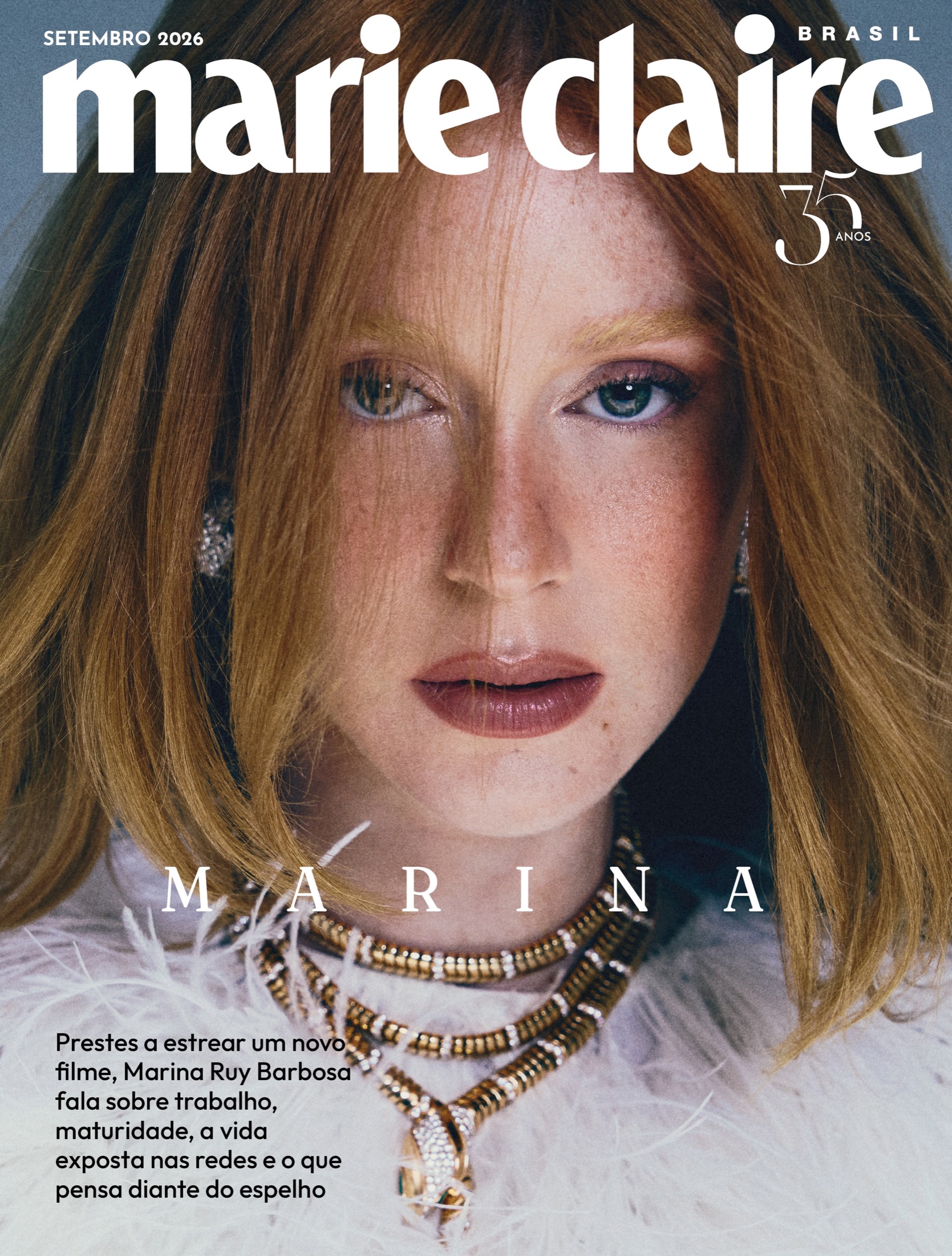 Segunda capa da Marie Claire Brasil com Marina Ruy Barbosa